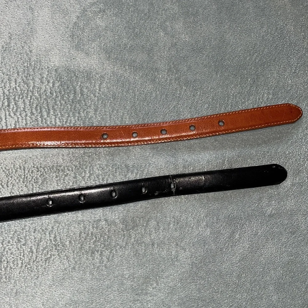 Set of two Women’s Leather Belts - Gently Worn - Picture 2 of 8